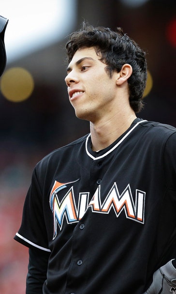 Marlins stifled by Mike Leake in series-opening loss to Reds